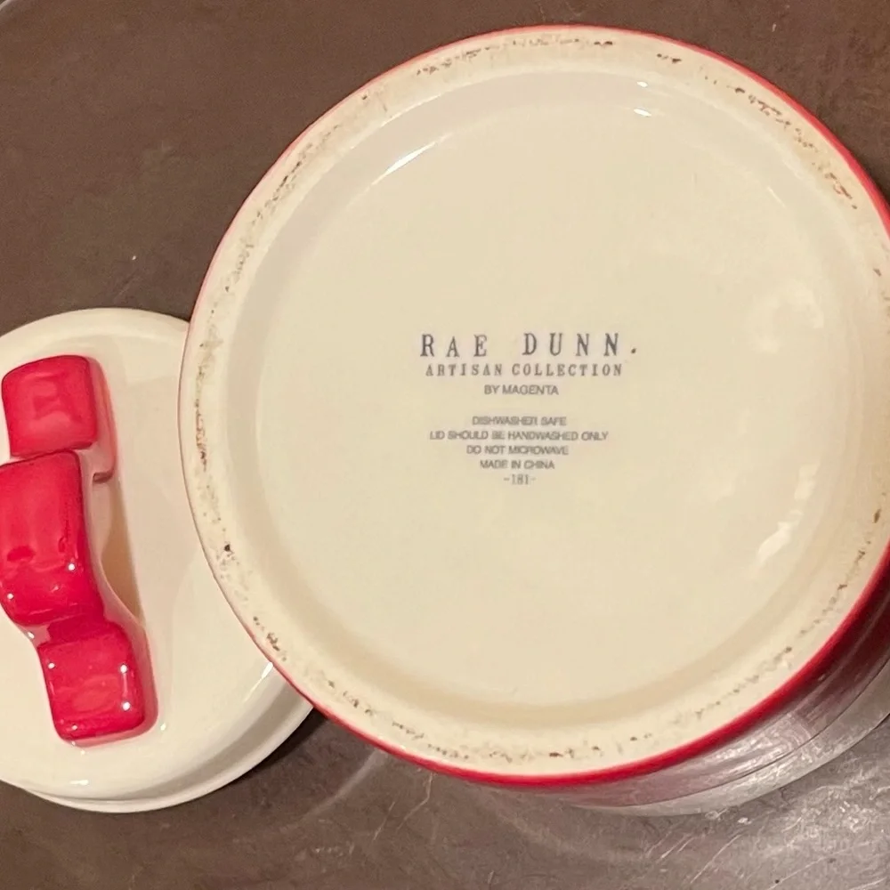 Rae Dunn Pet Treat Jar